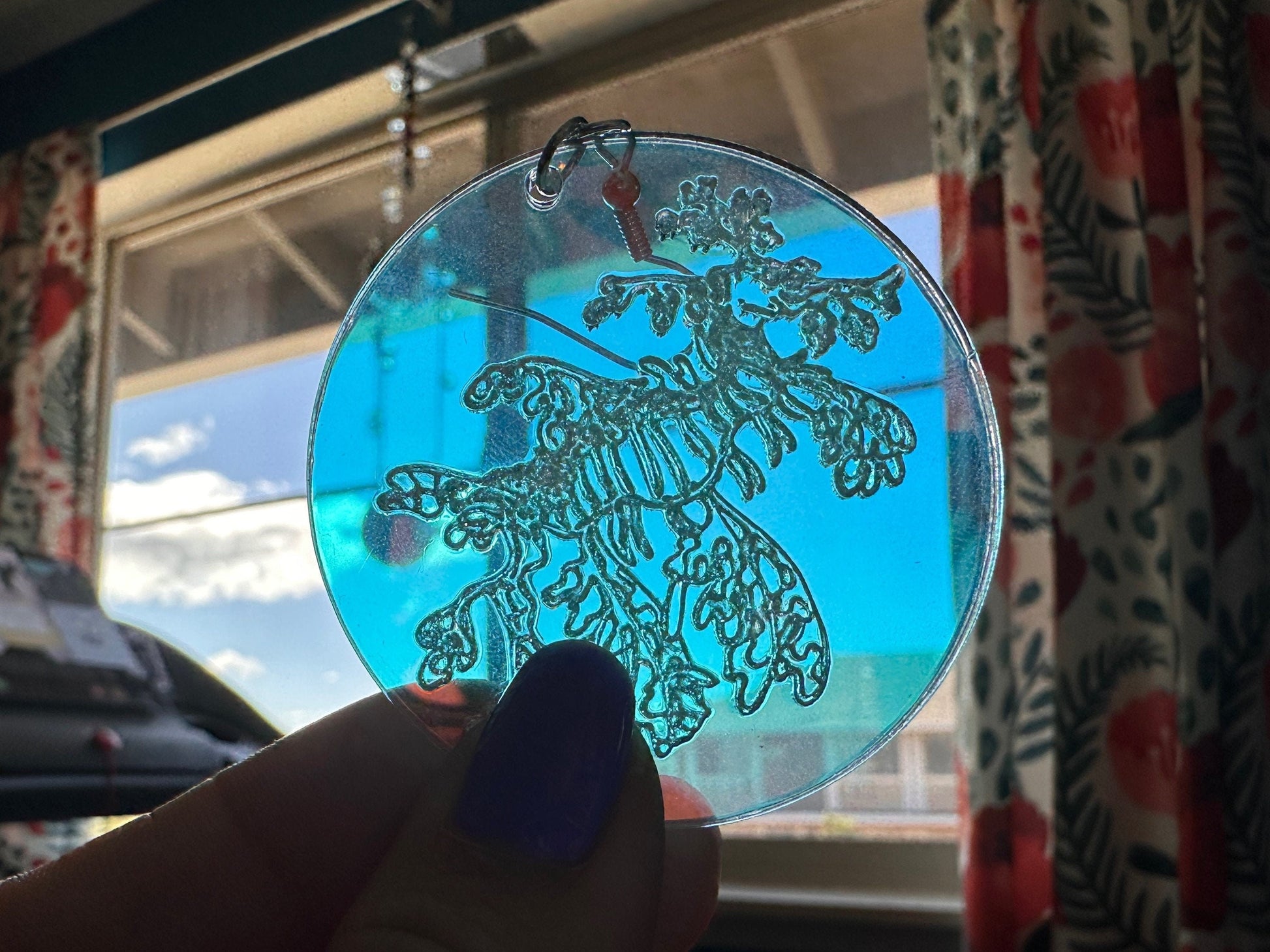 Ocean Creature Earrings: Laser Cut Acrylic Octopuses, Sea Urchins, Horses, Fish, Sea Dragons, Starfishes, Jellyfish, Gifts for Her/Him/Them
