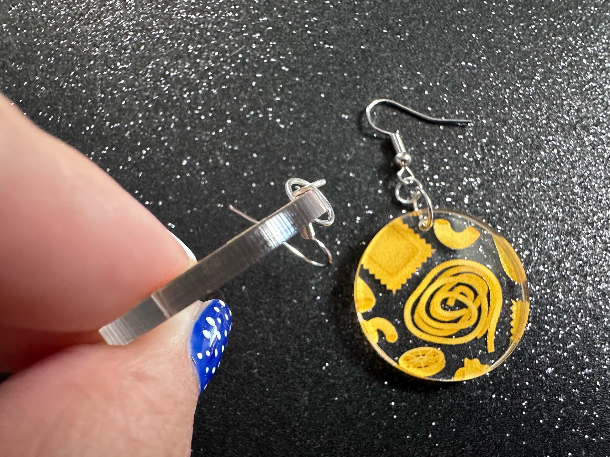 Pasta Earrings: 3D Printed Traffic Penne Pasta, Italian Food, Novelty Earrings, Tortiglioni, Bow Tie Pasta, Best Gifts for Her/Him/Them