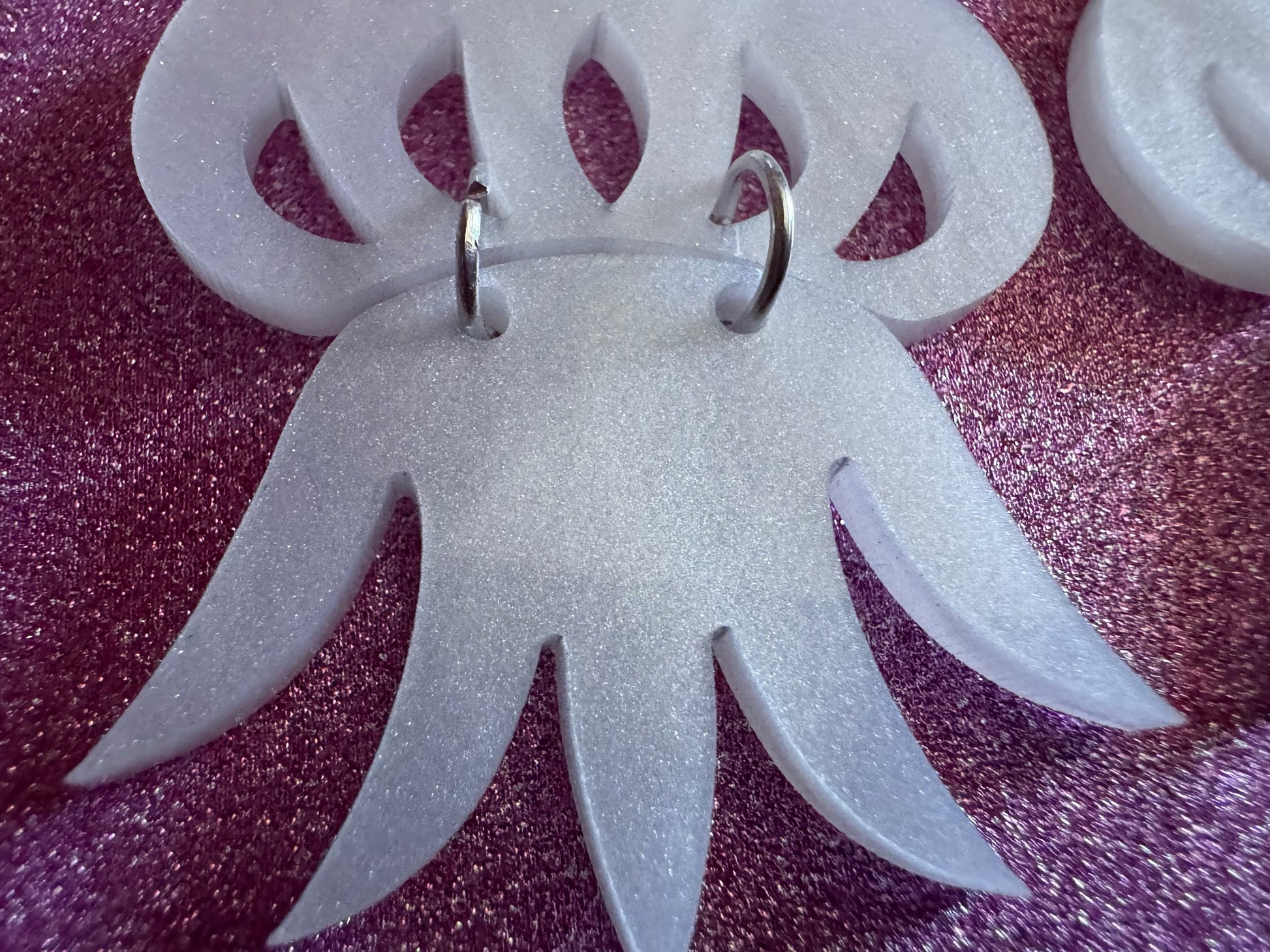 Pearlescent Jelly Fish Earrings: Laser Cut Acrylic Jellies, Ocean, Beach, Octopus, Mollusks, Sea Creature, Best Gifts for Her/Him/Them