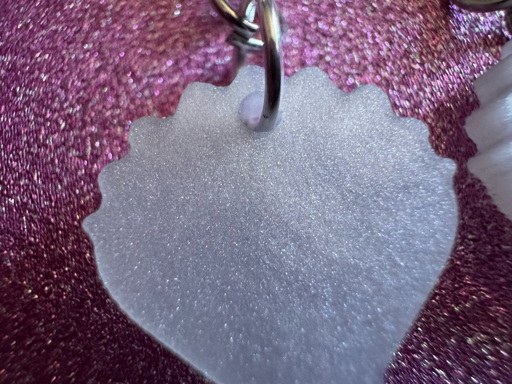 Pearlescent Shell Earrings: Laser Cut Acrylic Shells, Ocean, Beach, Seashells, Pearl, Mollusks, Sea Creature, Best Gifts for Her/Him/Them