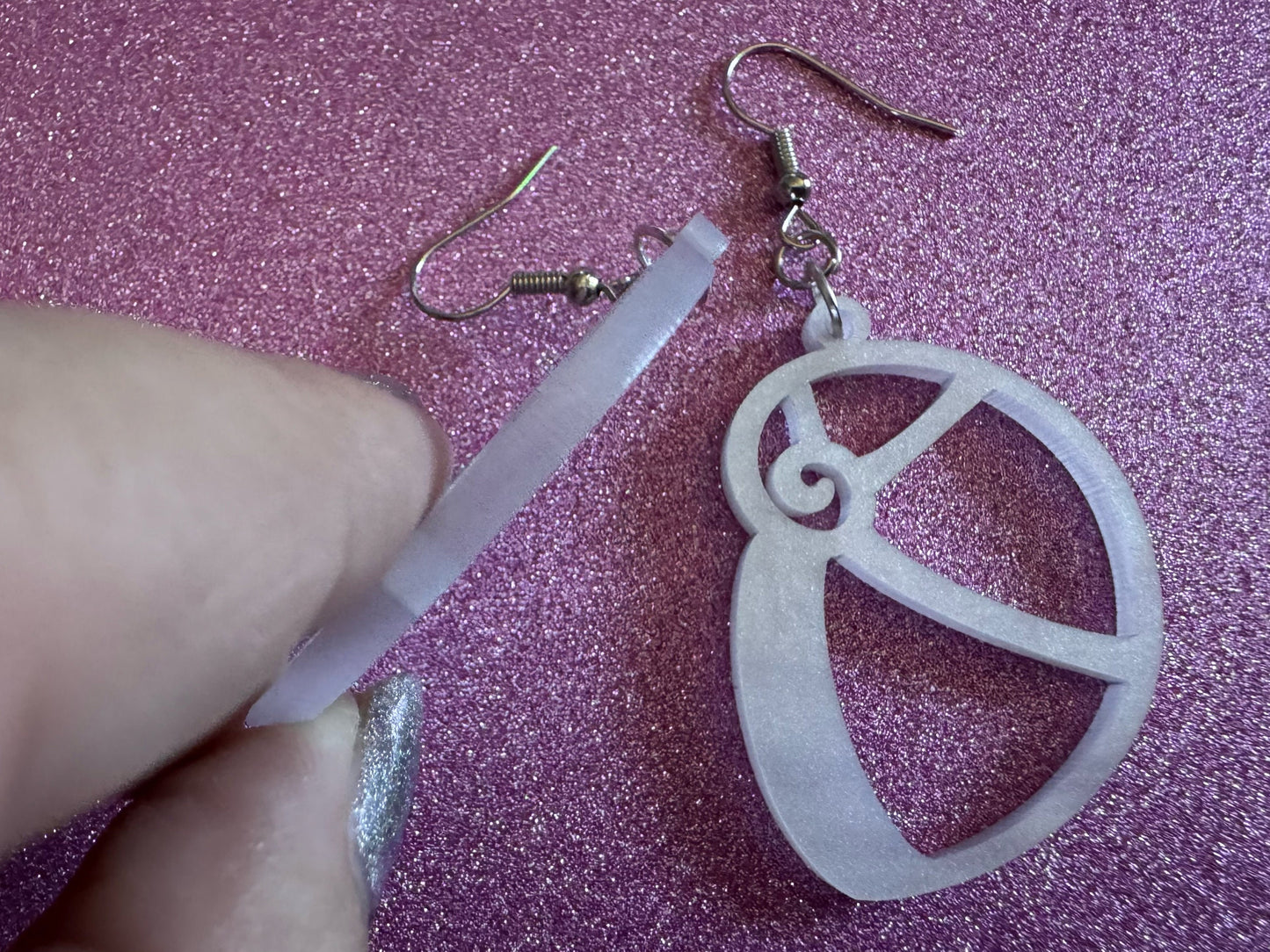 Pearlescent Shell Earrings: Laser Cut Acrylic Shells, Ocean, Beach, Seashells, Pearl, Mollusks, Sea Creature, Best Gifts for Her/Him/Them