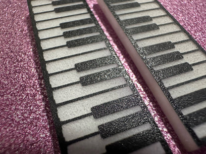 Piano Earrings: Laser Cut Acrylic Pianos, Keyboards, Music, Musical, Musician, Octave, Keys, Play, Instrument, Best Gifts for Her/Him/Them