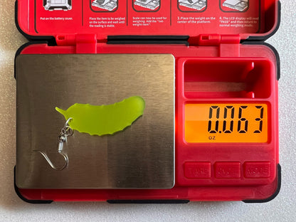Pickle Earrings: Laser Cut Acrylic Pickles, Cucumbers, Vegetables, Cartoon, Food Earrings, Best Gifts for Her/Him/Them