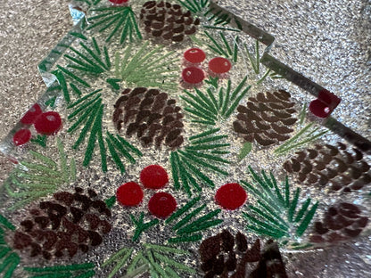 Pinecone Earrings: Laser Cut Acrylic Berries, Pine Tree Needles, Pinecones, Christmas Trees, Green, Cottage, Best Gifts for Her/Him/Them
