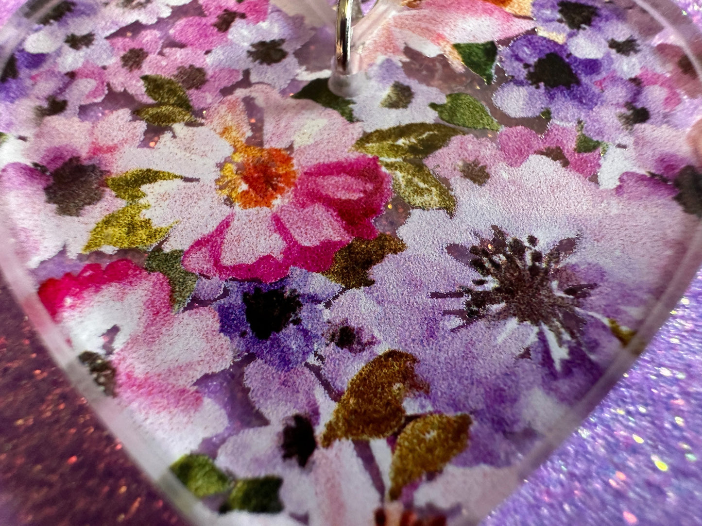 Pink & Purple Earrings: Laser Cut Acrylic Flowers, Floral, Flowers, Plants, Gardening, Summer Vibes, Bouquet, Best Gifts for Her/Him/Them