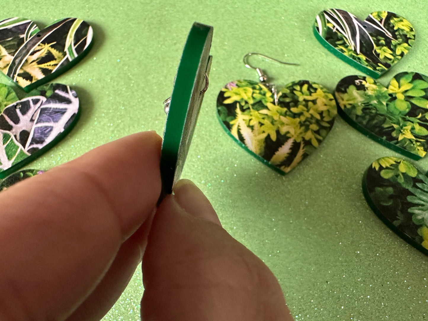 Plant Earrings: Laser Cut Acrylic Succulents, Cacti, House Plants, Greenhouse, Tree, Green Earrings, Plant Mom, Best Gifts for Her/Him/Them