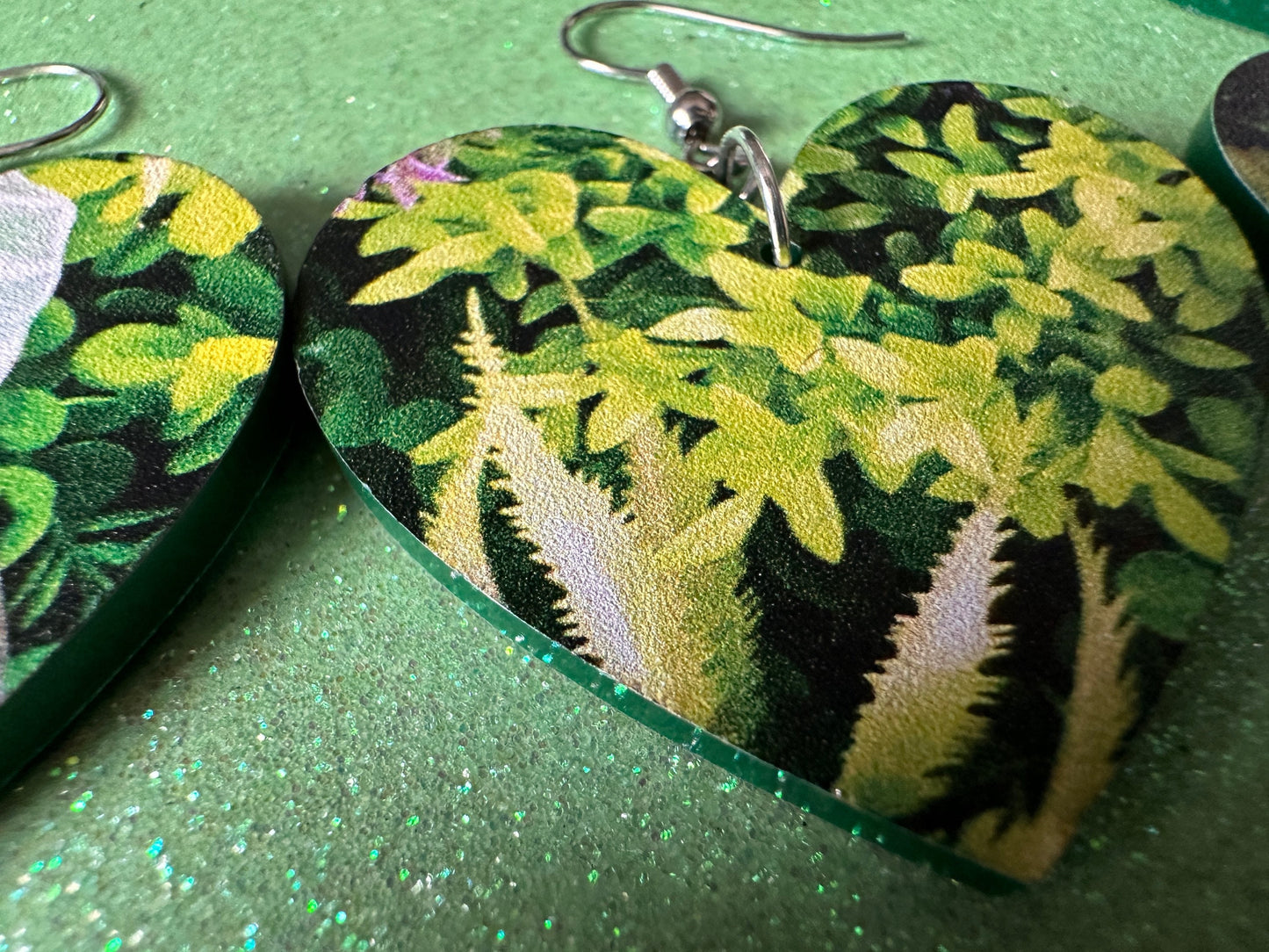 Plant Earrings: Laser Cut Acrylic Succulents, Cacti, House Plants, Greenhouse, Tree, Green Earrings, Plant Mom, Best Gifts for Her/Him/Them