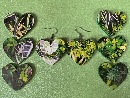 Plant Earrings: Laser Cut Acrylic Succulents, Cacti, House Plants, Greenhouse, Tree, Green Earrings, Plant Mom, Best Gifts for Her/Him/Them