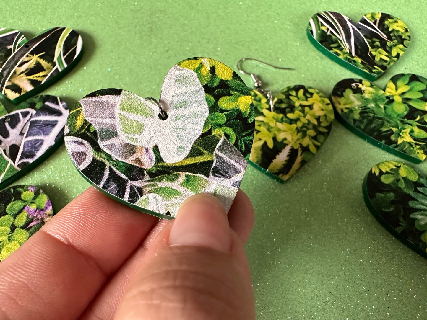 Plant Earrings: Laser Cut Acrylic Succulents, Cacti, House Plants, Greenhouse, Tree, Green Earrings, Plant Mom, Best Gifts for Her/Him/Them