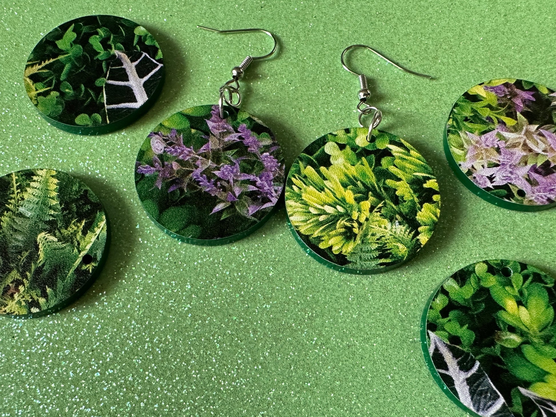 Plant Earrings: Laser Cut Acrylic Succulents, Cacti, House Plants, Greenhouse, Tree, Green Earrings, Plant Mom, Best Gifts for Her/Him/Them