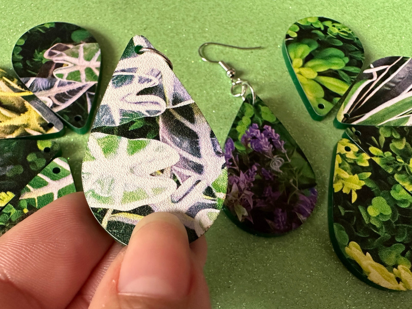 Plant Earrings: Laser Cut Acrylic Succulents, Cacti, House Plants, Greenhouse, Tree, Green Earrings, Plant Mom, Best Gifts for Her/Him/Them