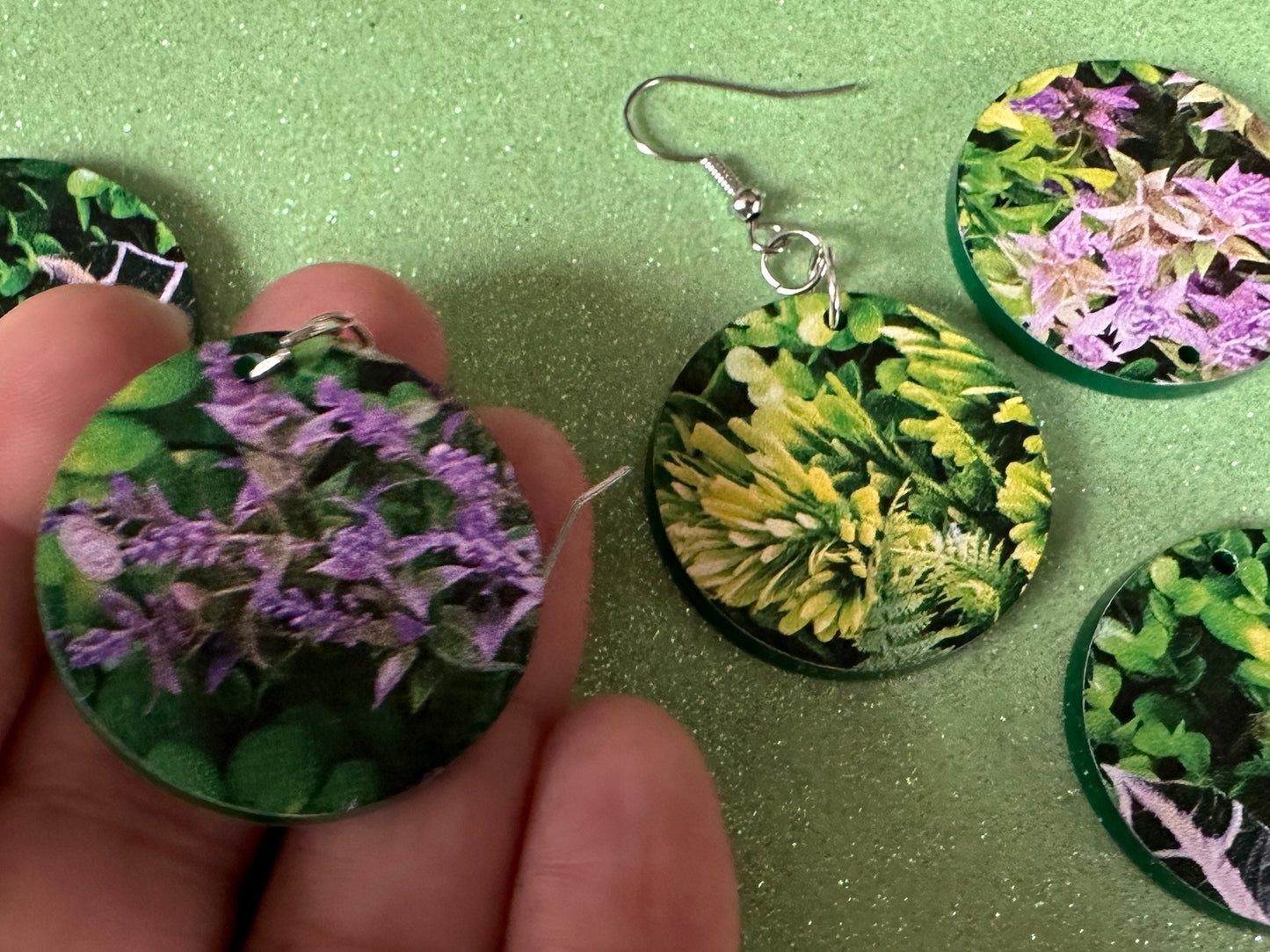 Plant Earrings: Laser Cut Acrylic Succulents, Cacti, House Plants, Greenhouse, Tree, Green Earrings, Plant Mom, Best Gifts for Her/Him/Them