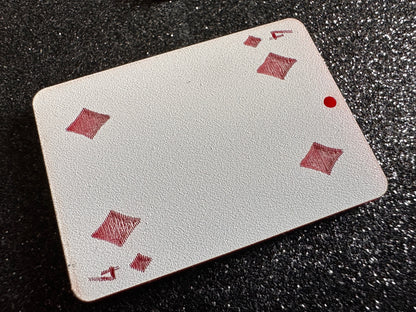 Playing Card Earrings: Laser Cut Acrylic Playing Cards, Hearts, Spades, Diamonds, Clubs, Game Night, Poker, Best Gifts for Her/Him/Them