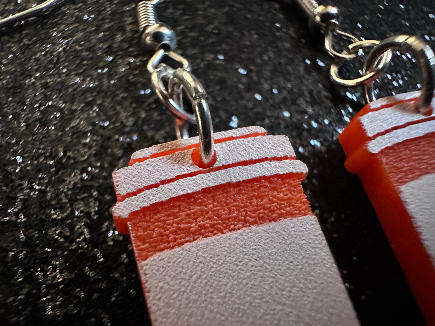 Prescription Bottle Earrings: Laser Cut Acrylic Bottles, Safety, Nurse, Doctor, Pills, Medicine, RX, Healthcare, Best Gifts for Her/Him/Them