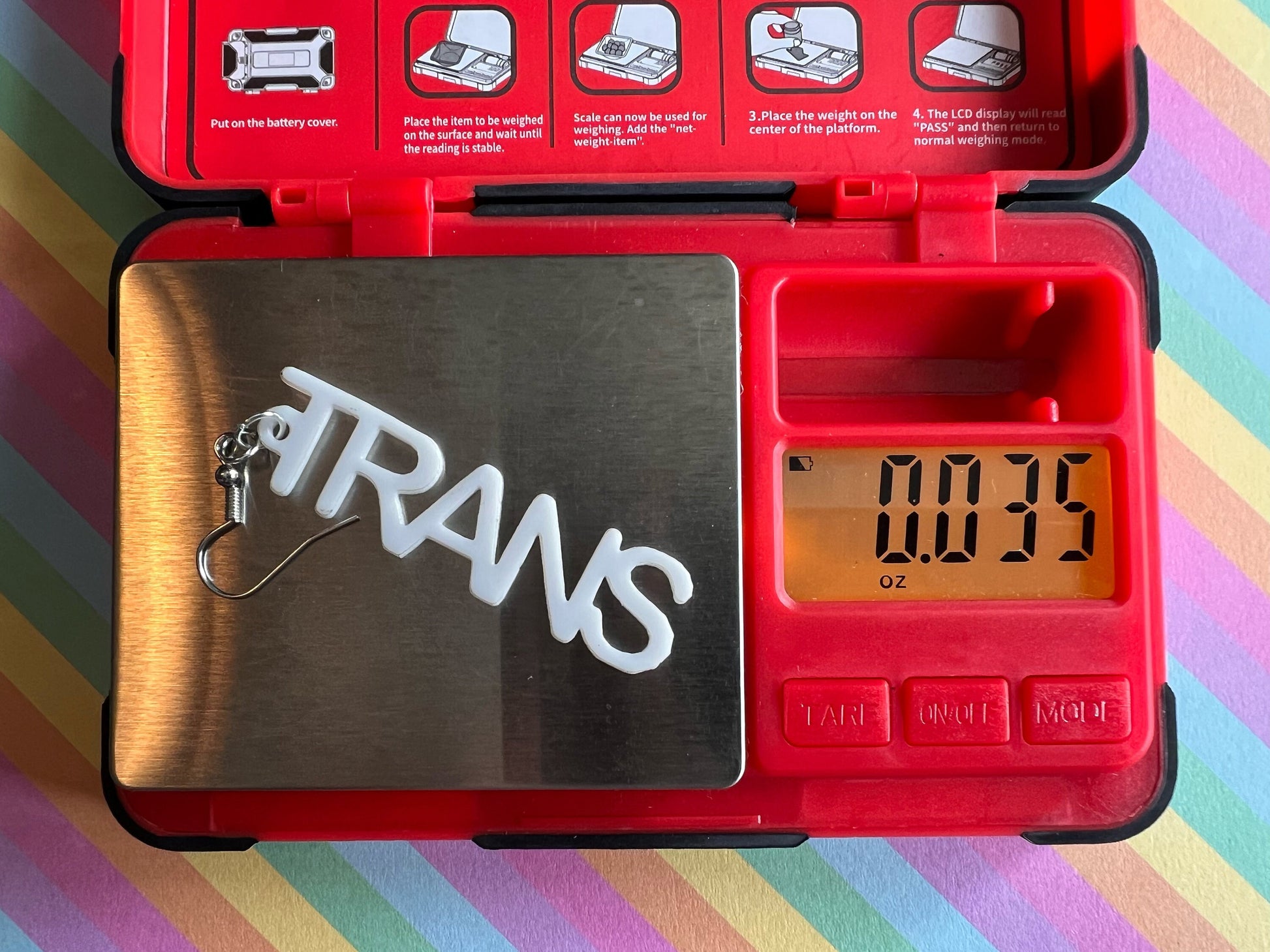 Pride Earrings: Laser Cut Acrylic Identity Earrings, Gay, Trans, Bi, Love is Love, Best Gifts for Her/Him/Them