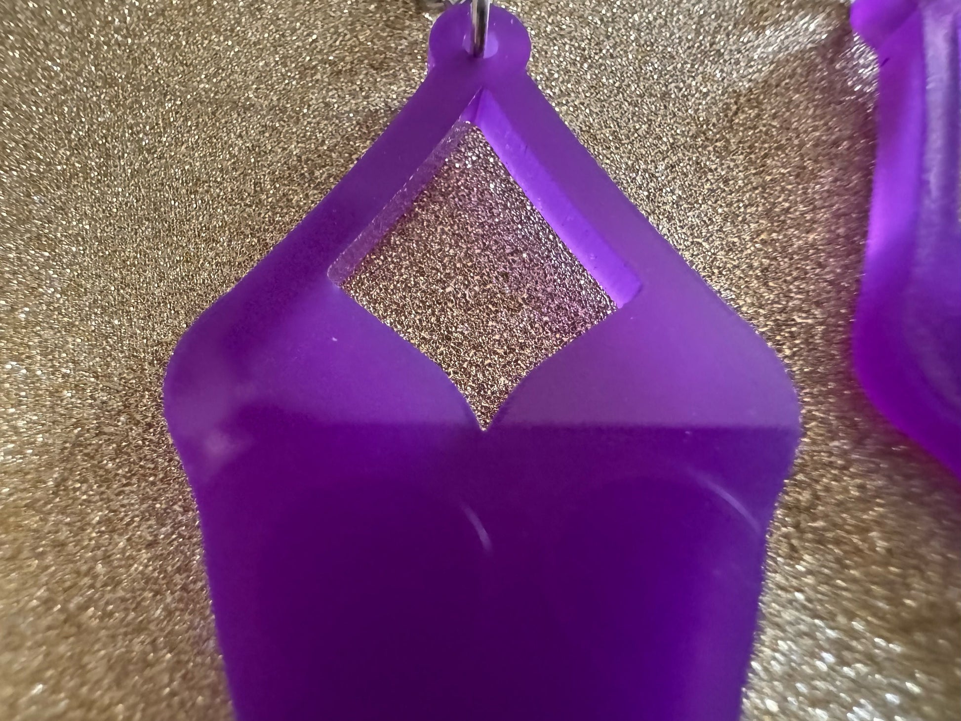 Purple Bathing Suit Earrings: Laser Cut Acrylic Swimsuit Earrings, Beach, Swim, Swimming, Swimmer, Vacay, Best Gifts for Her/Him/Them