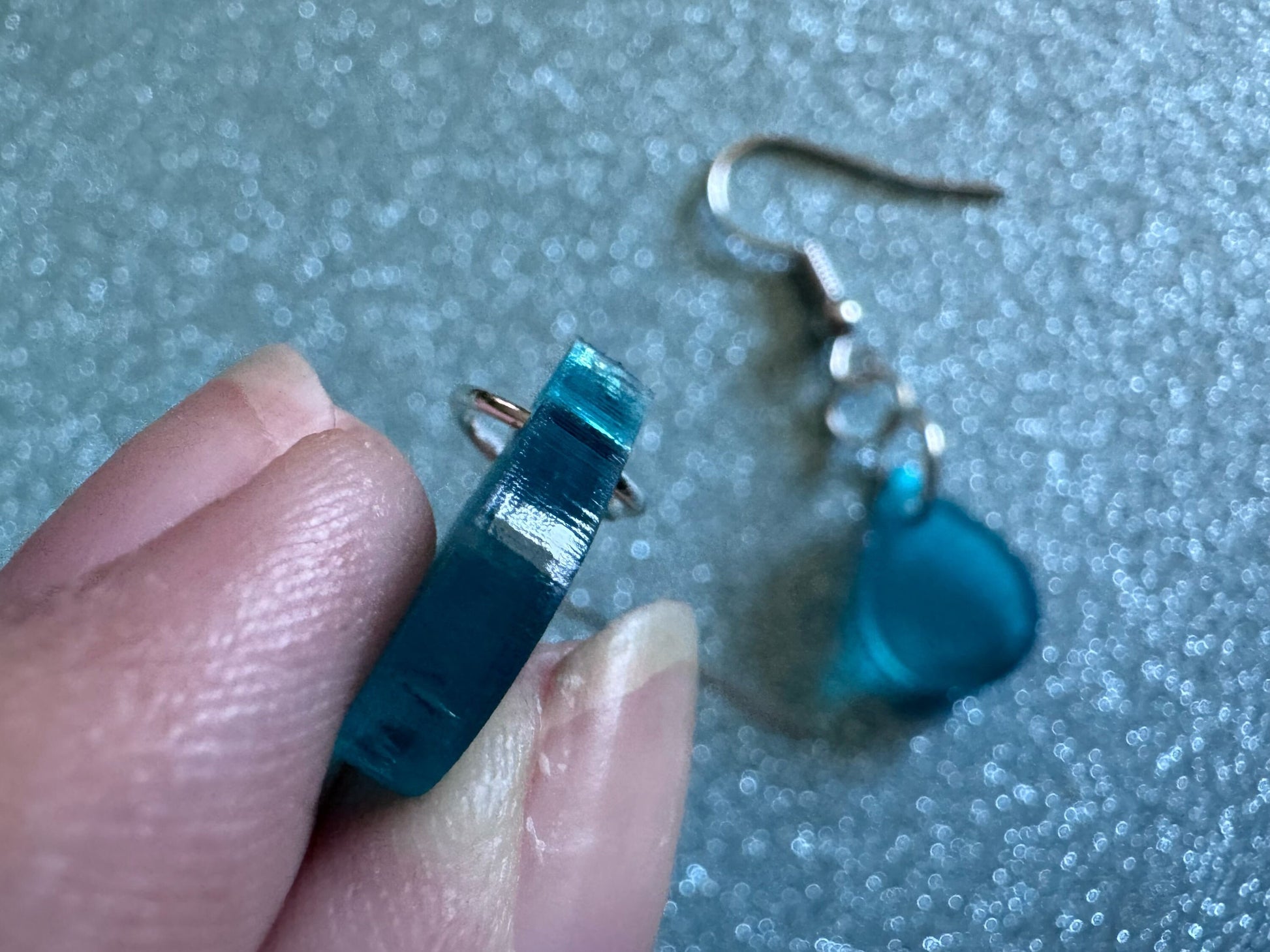 Rain Earrings: Laser Cut Acrylic Raindrops, Rain Drops, Drop, Tear, Stormy Weather, Raining, Rain Storm, Cold, Best Gifts for Her/Him/Them