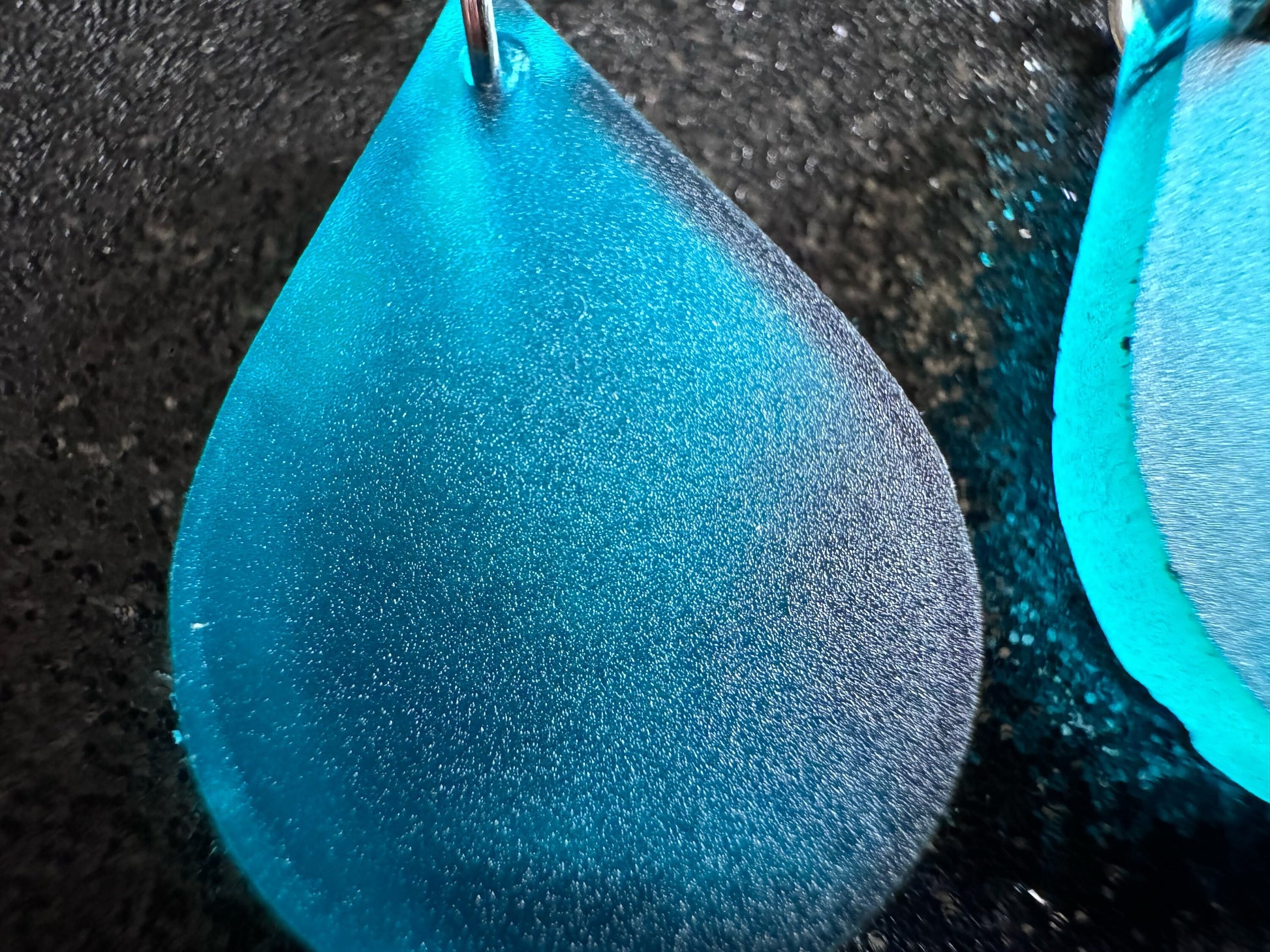 Rain Earrings: Laser Cut Acrylic Raindrops, Rain Drops, Drop, Tear, Stormy Weather, Raining, Rain Storm, Cold, Best Gifts for Her/Him/Them