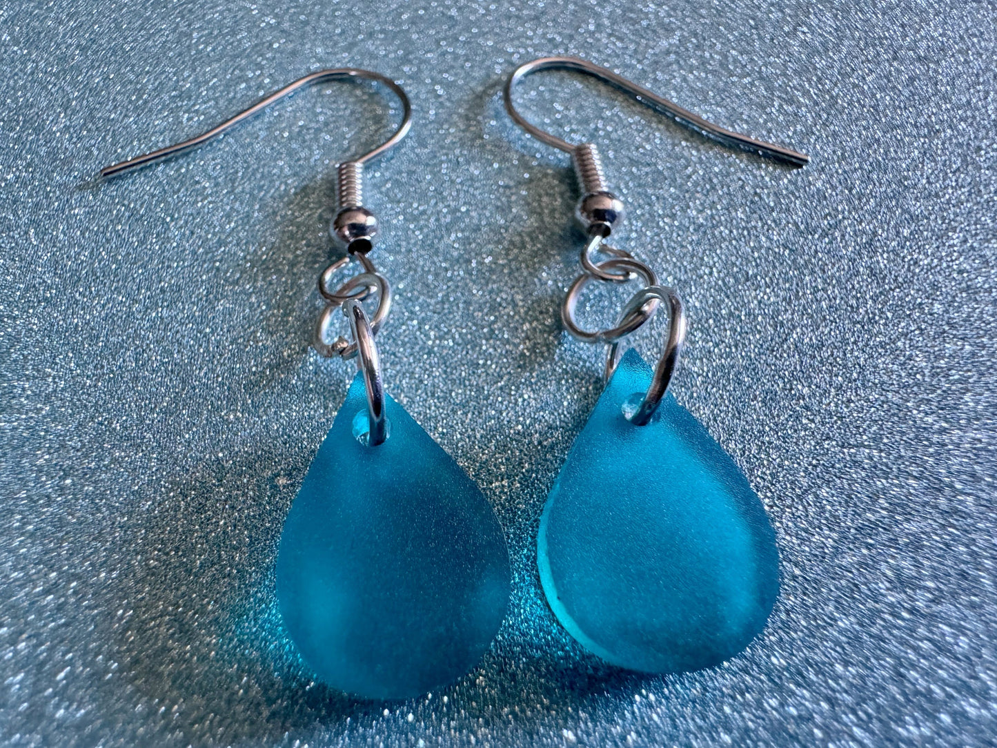 Rain Earrings: Laser Cut Acrylic Raindrops, Rain Drops, Drop, Tear, Stormy Weather, Raining, Rain Storm, Cold, Best Gifts for Her/Him/Them