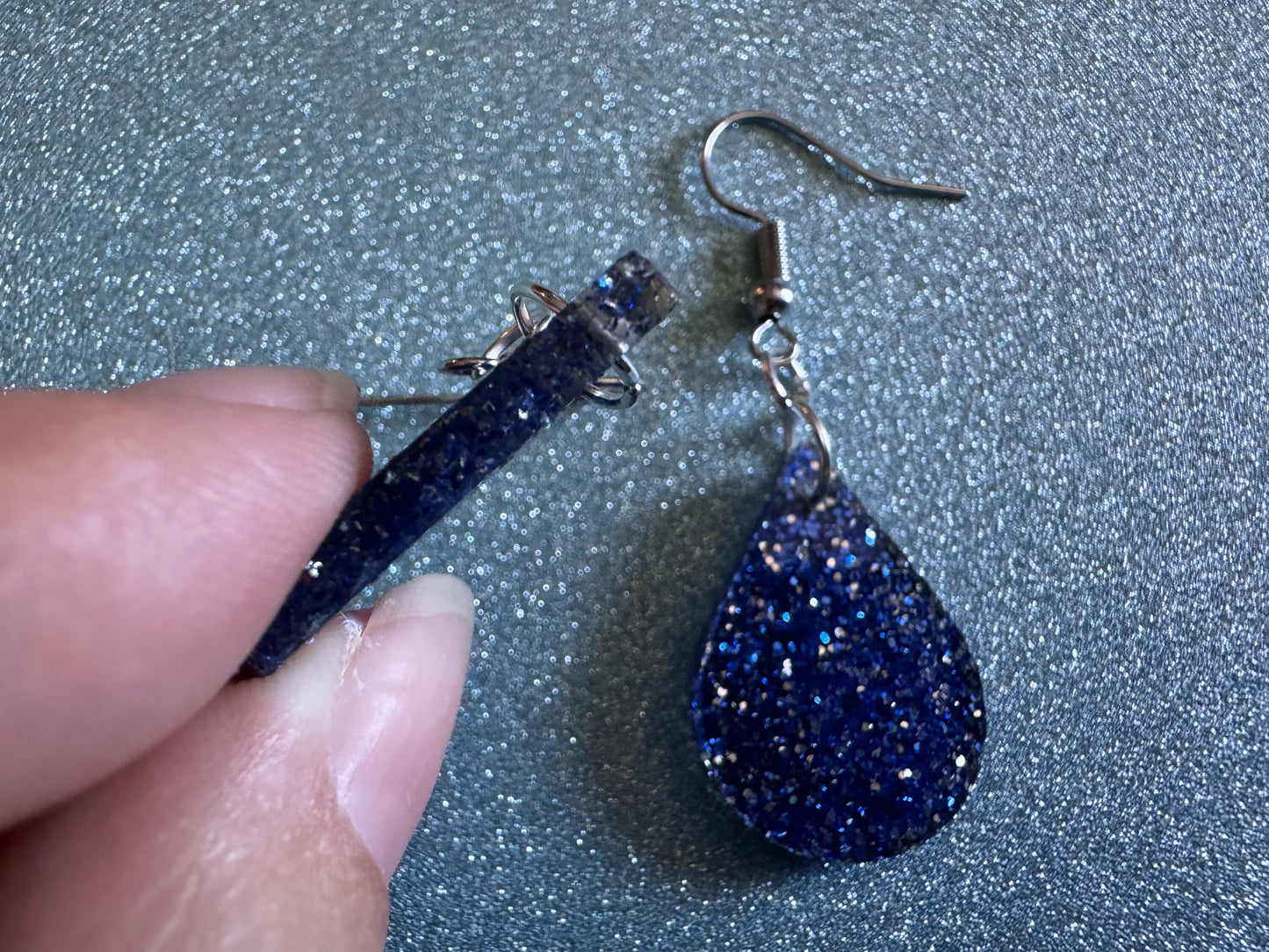 Rain Earrings: Laser Cut Acrylic Raindrops, Rain Drops, Drop, Tear, Stormy Weather, Raining, Rain Storm, Cold, Best Gifts for Her/Him/Them