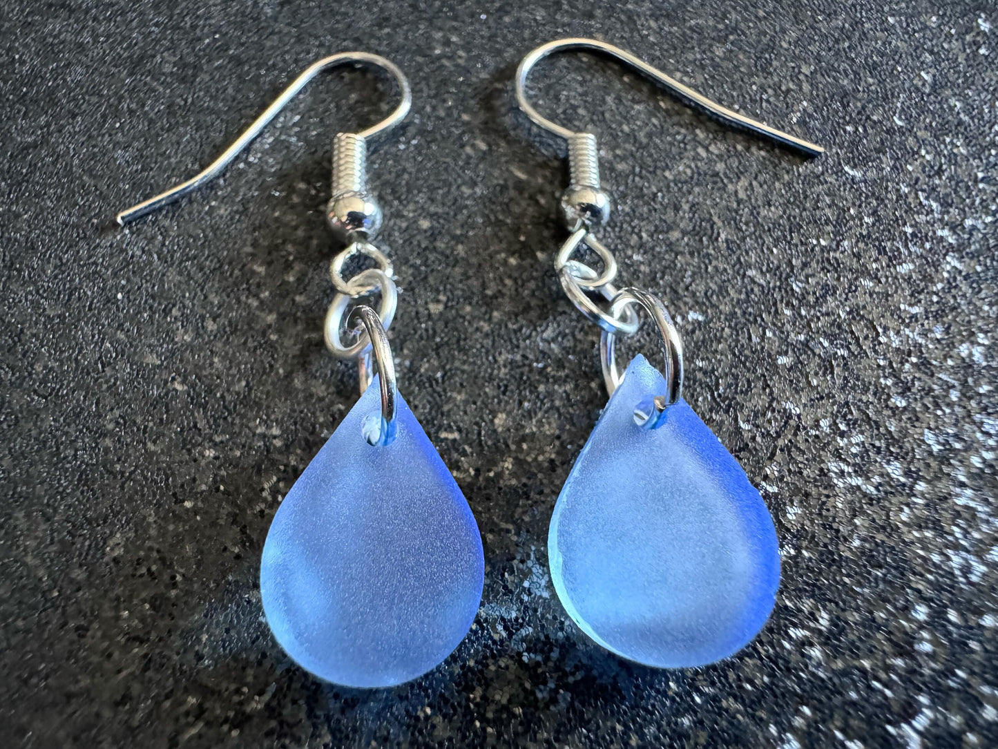 Rain Earrings: Laser Cut Acrylic Raindrops, Rain Drops, Drop, Tear, Stormy Weather, Raining, Rain Storm, Cold, Best Gifts for Her/Him/Them