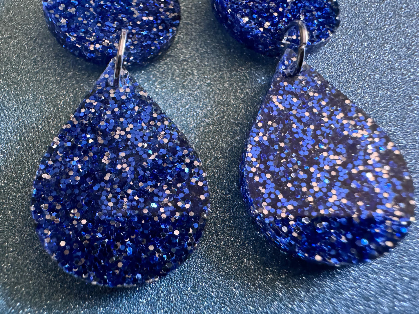Rain Earrings: Laser Cut Acrylic Raindrops, Rain Drops, Drop, Tear, Stormy Weather, Raining, Rain Storm, Cold, Best Gifts for Her/Him/Them