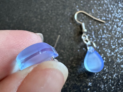 Rain Earrings: Laser Cut Acrylic Raindrops, Rain Drops, Drop, Tear, Stormy Weather, Raining, Rain Storm, Cold, Best Gifts for Her/Him/Them