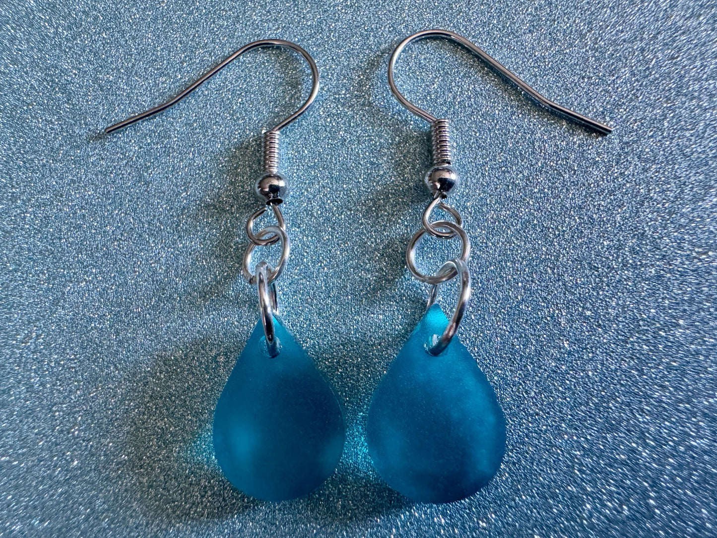 Rain Earrings: Laser Cut Acrylic Raindrops, Rain Drops, Drop, Tear, Stormy Weather, Raining, Rain Storm, Cold, Best Gifts for Her/Him/Them