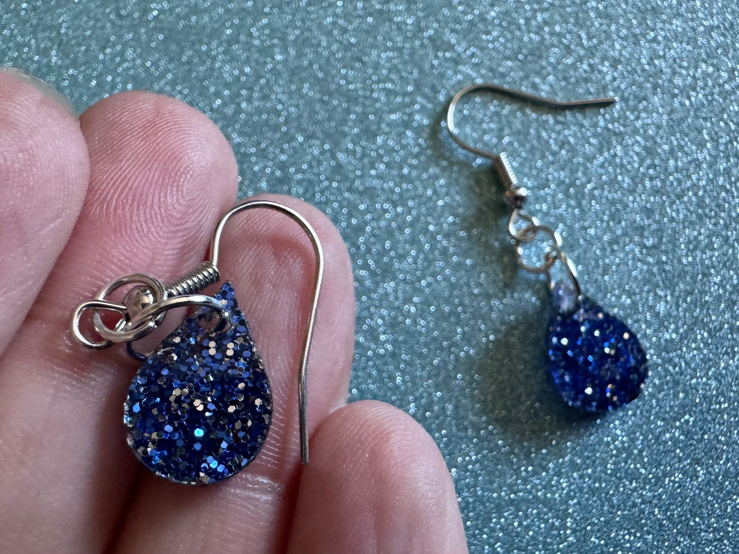 Rain Earrings: Laser Cut Acrylic Raindrops, Rain Drops, Drop, Tear, Stormy Weather, Raining, Rain Storm, Cold, Best Gifts for Her/Him/Them