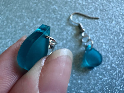 Rain Earrings: Laser Cut Acrylic Raindrops, Rain Drops, Drop, Tear, Stormy Weather, Raining, Rain Storm, Cold, Best Gifts for Her/Him/Them