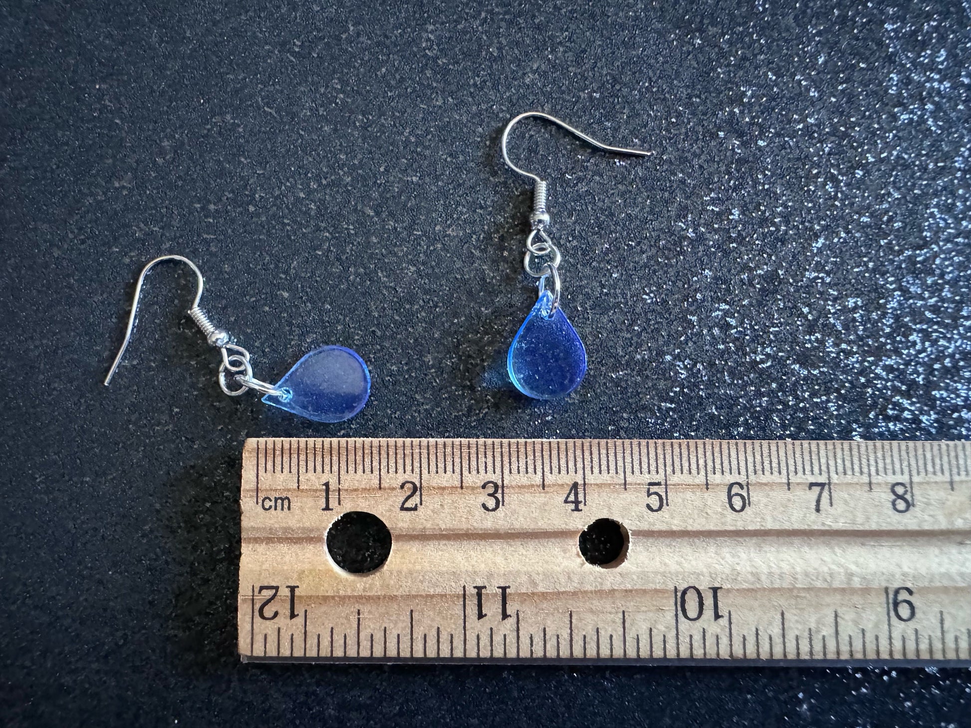 Rain Earrings: Laser Cut Acrylic Raindrops, Rain Drops, Drop, Tear, Stormy Weather, Raining, Rain Storm, Cold, Best Gifts for Her/Him/Them