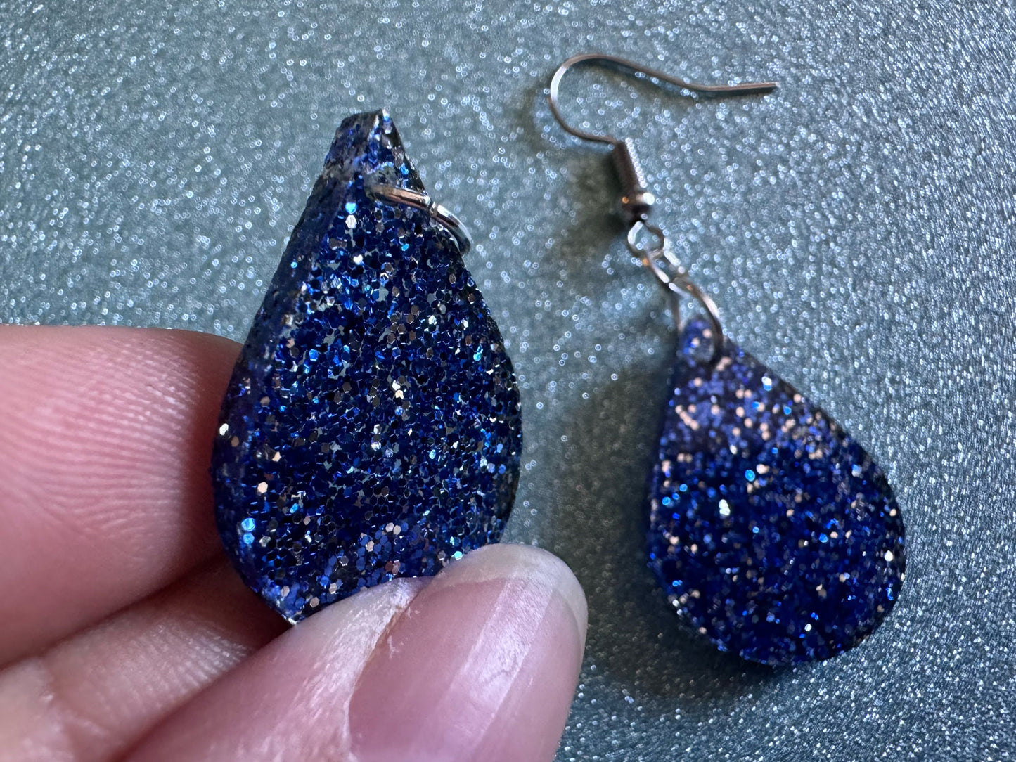 Rain Earrings: Laser Cut Acrylic Raindrops, Rain Drops, Drop, Tear, Stormy Weather, Raining, Rain Storm, Cold, Best Gifts for Her/Him/Them
