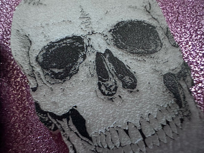 Realistic Skull Earrings: Laser Cut Acrylic Skulls, Halloween, Bones, Engraved Skulls, Scary, Anatomy, Spooky, Best Gifts for Her/Him/Them