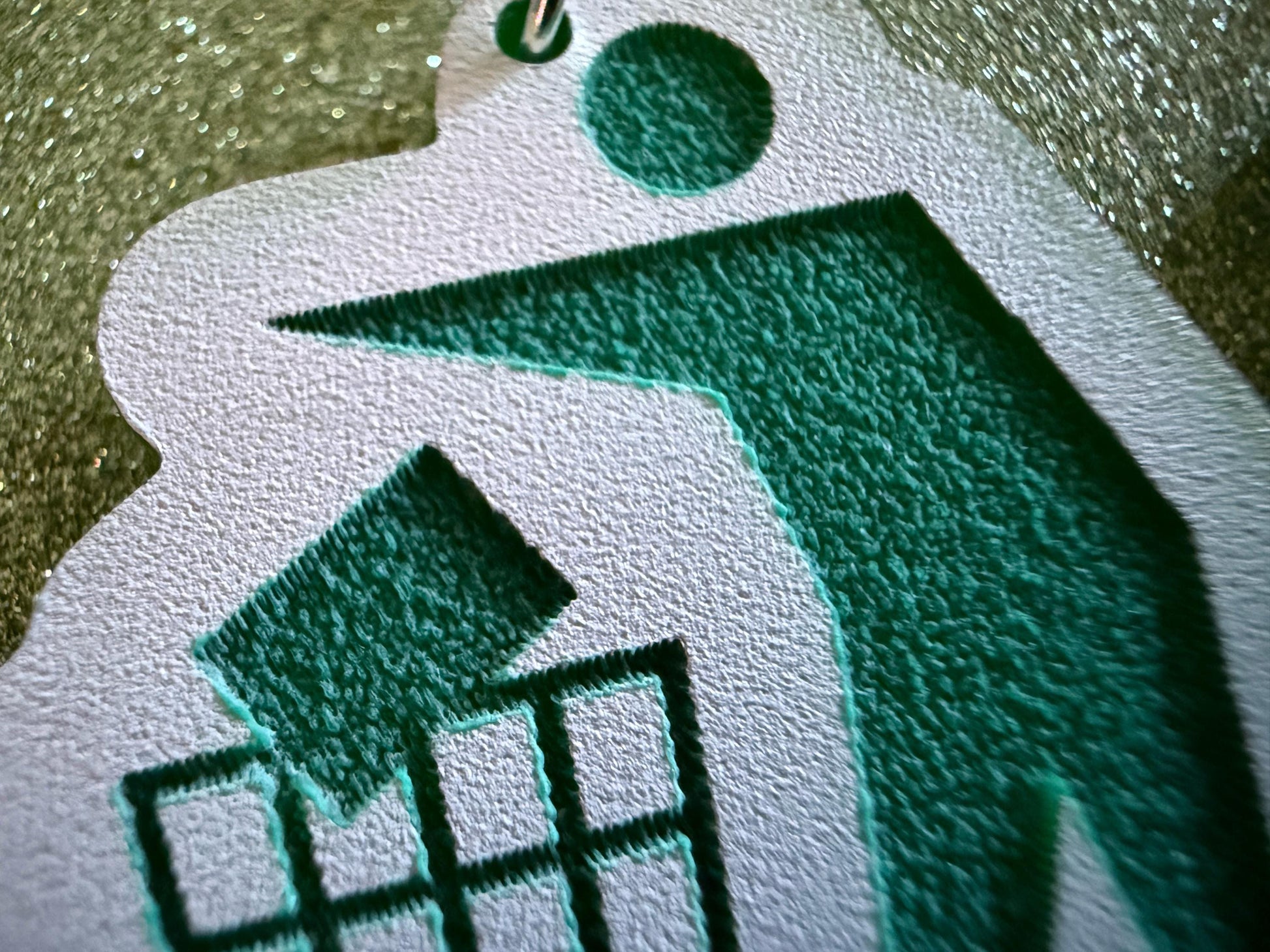 Recycling Earrings: Laser Cut Acrylic Recycle Symbols Man Recycling Icon, Earth Day, Green Earrings, Environment Best Gifts for Her/Him/Them