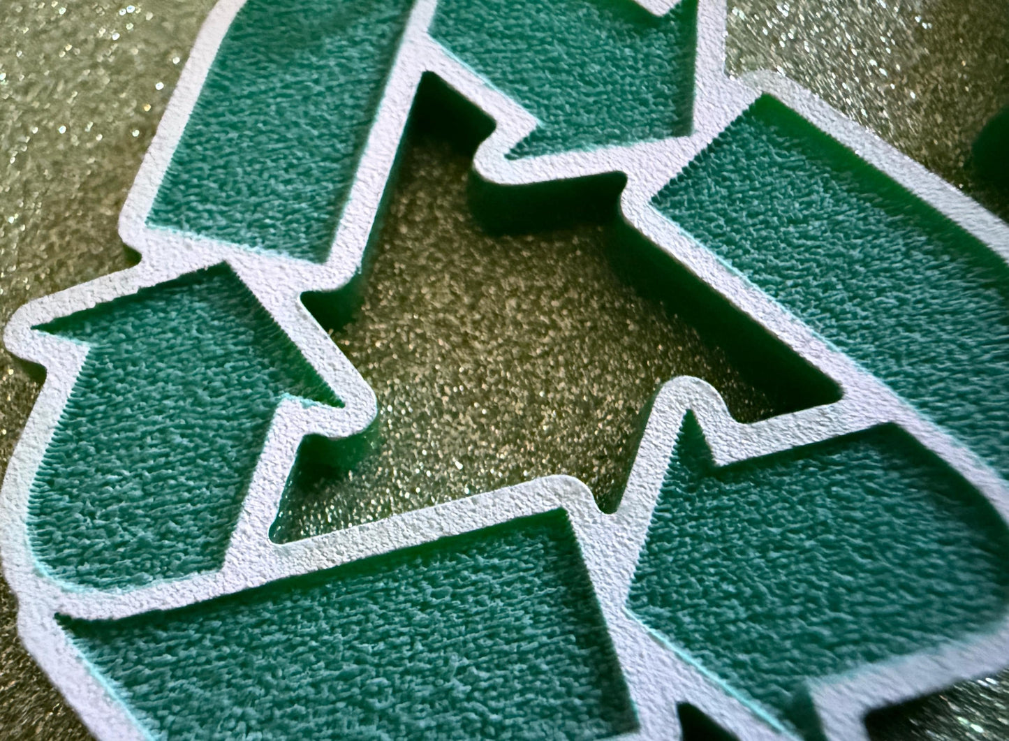 Recycling Earrings: Laser Cut Acrylic Recycle Symbols, Recycling Icon, Earth Day, Green Earrings, Environment Best Gifts for Her/Him/Them