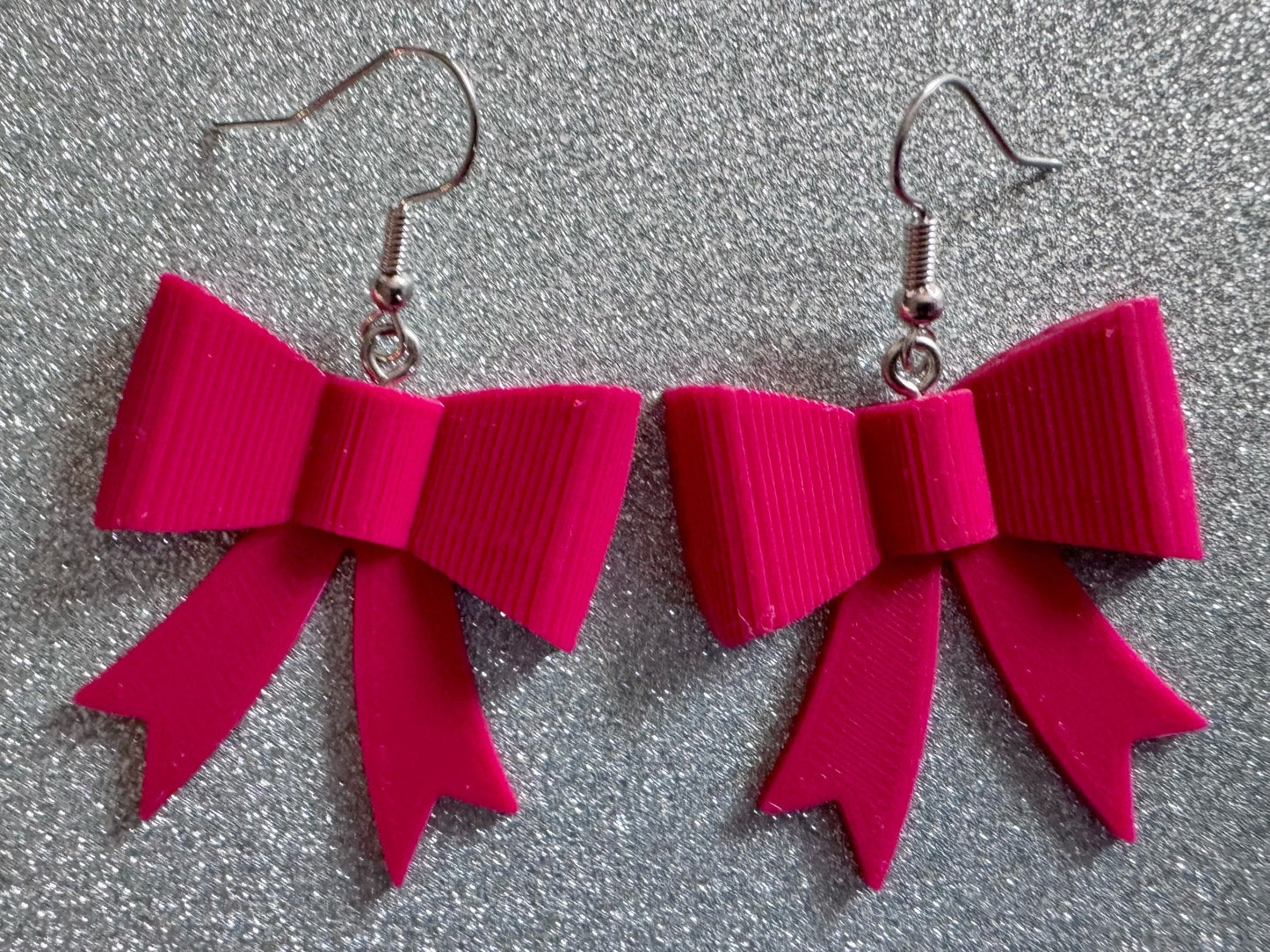 Red Bows: Laser Cut Acrylic Christmas Bows, Presents, Gifts, Xmas, X-mas, Birthday, Special, Best Gifts for Her/Him/Them