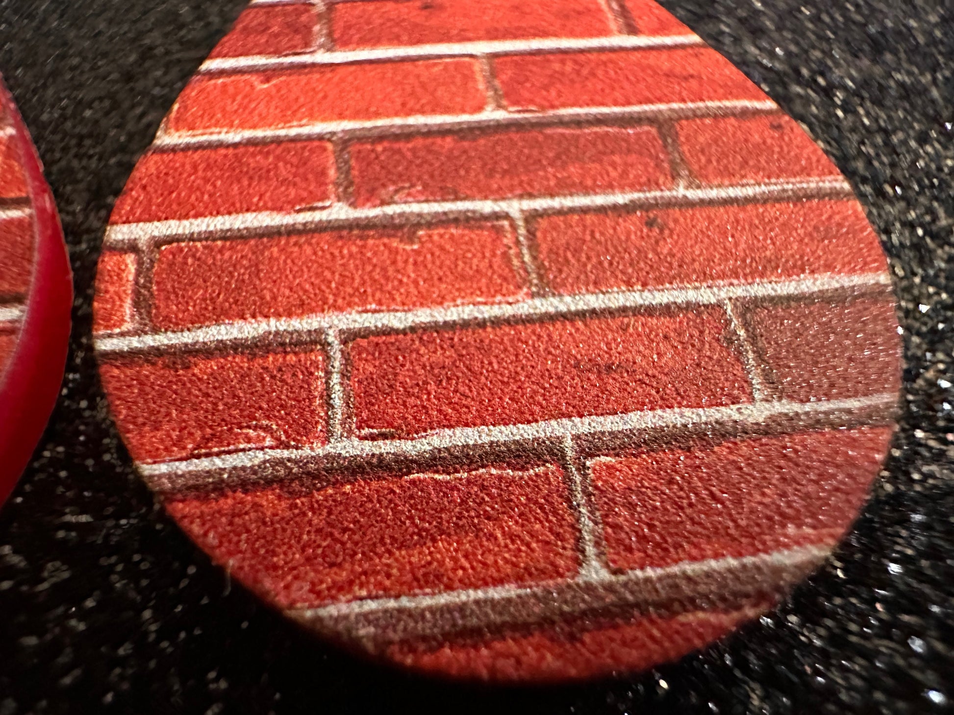 Red Brick Earrings: Laser Cut Acrylic Bricks, Brick Wall, Construction, Brick, Architecture, Building, Preppy, Best Gifts for Her/Him/Them