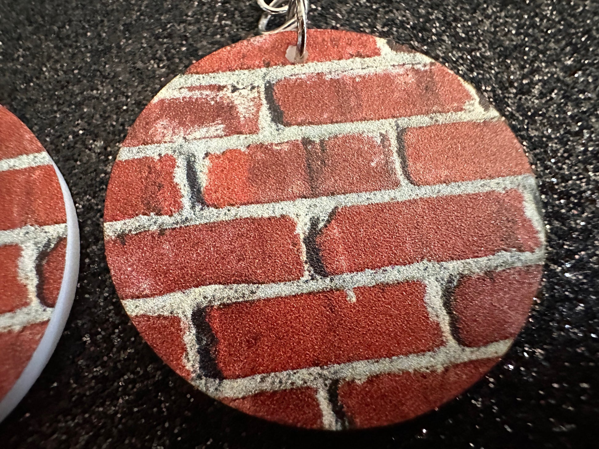 Red Brick Earrings: Laser Cut Acrylic Bricks, Brick Wall, Construction, Brick, Architecture, Building, Preppy, Best Gifts for Her/Him/Them
