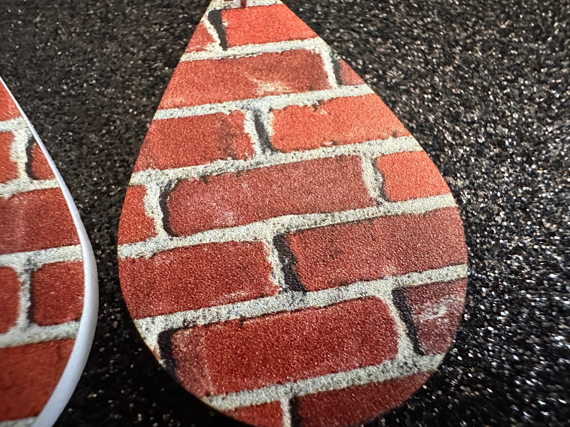 Red Brick Earrings: Laser Cut Acrylic Bricks, Brick Wall, Construction, Brick, Architecture, Building, Preppy, Best Gifts for Her/Him/Them
