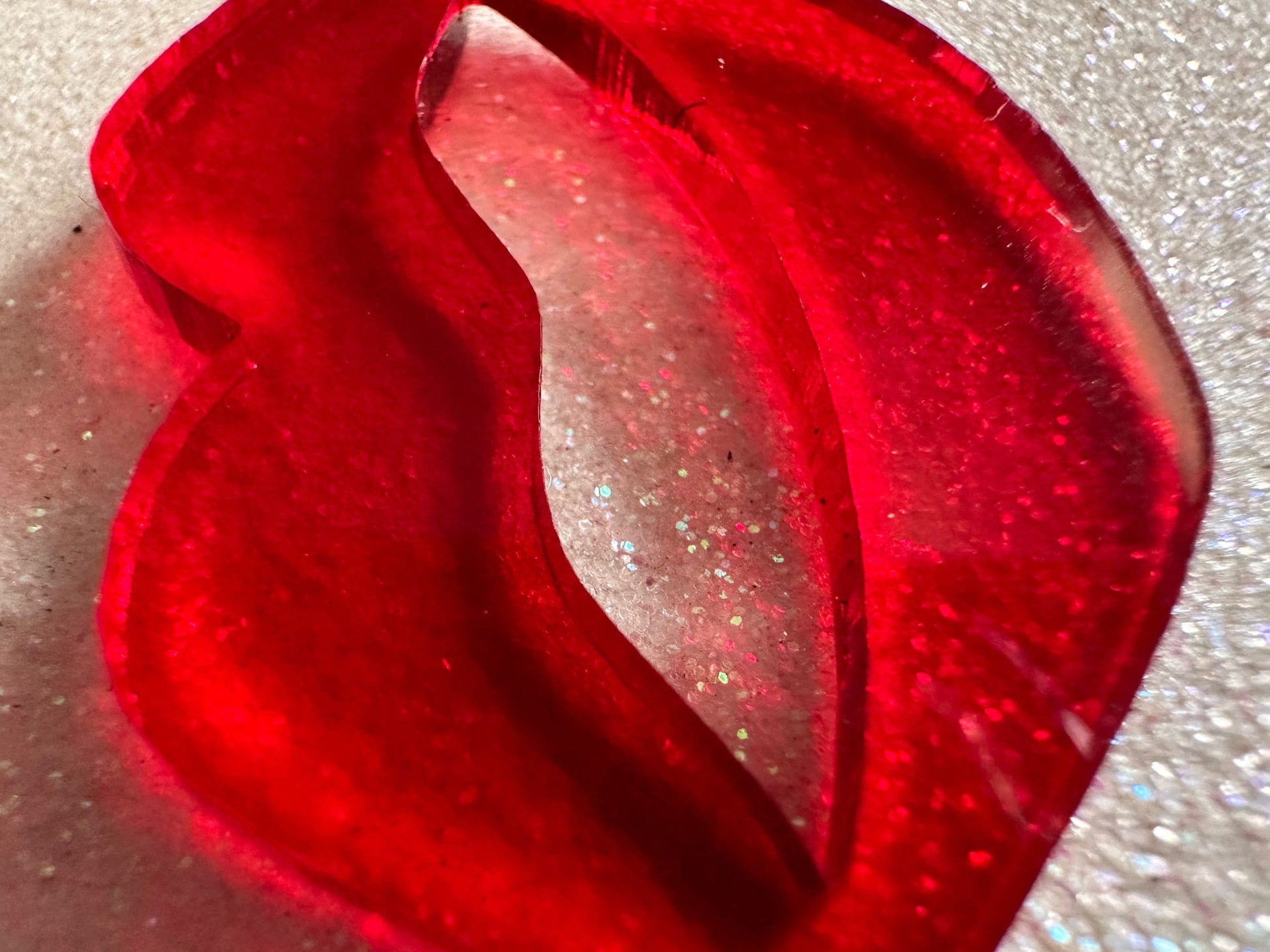 Red Lip Earrings: Laser Cut Acrylic Lips, Makeup, Girl, Woman, Love, Kiss, Cute, Valentines, Anniversary, Best Gifts for Her/Him/Them