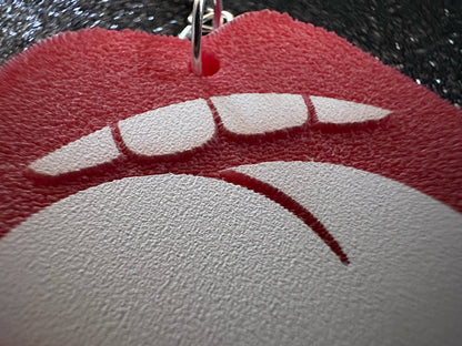 Red Lips & Tongue Earrings: Laser Cut Acrylic Lips, Lick, Smile, Tongues, Novelty, Woman, Kiss, Valentines, Best Gifts for Her/Him/Them