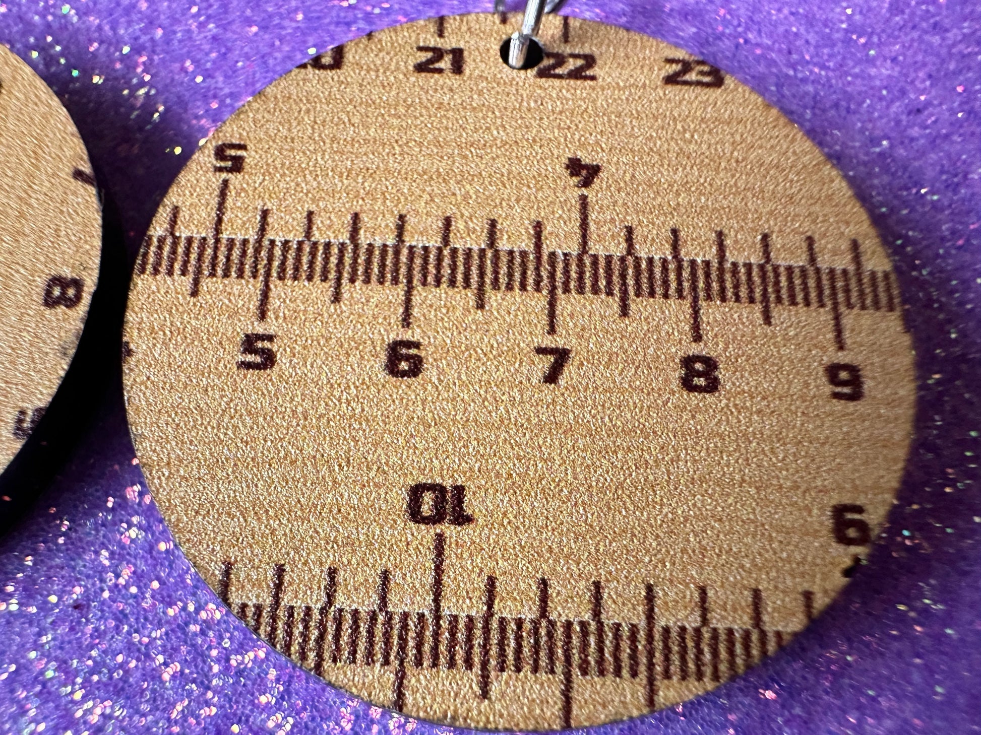 Ruler Earrings: Laser Cut Acrylic Rulers, Back to School, Teachers, Students, Inches, Math, Education, Metric, Best Gifts for Her/Him/Them