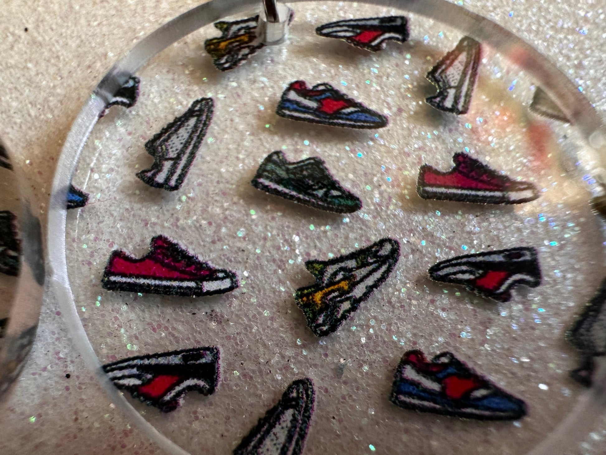 Running Shoes Earrings: Laser Cut Acrylic Shoes, Sports Shoes, Sneakers, Runner, Fashion, Track, Trainer, Sport, Best Gifts for Her/Him/Them