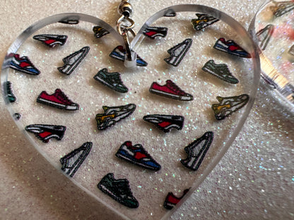 Running Shoes Earrings: Laser Cut Acrylic Shoes, Sports Shoes, Sneakers, Runner, Fashion, Track, Trainer, Sport, Best Gifts for Her/Him/Them
