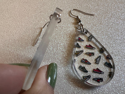 Running Shoes Earrings: Laser Cut Acrylic Shoes, Sports Shoes, Sneakers, Runner, Fashion, Track, Trainer, Sport, Best Gifts for Her/Him/Them