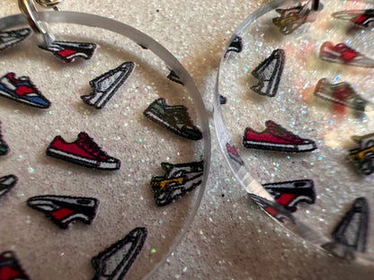 Running Shoes Earrings: Laser Cut Acrylic Shoes, Sports Shoes, Sneakers, Runner, Fashion, Track, Trainer, Sport, Best Gifts for Her/Him/Them