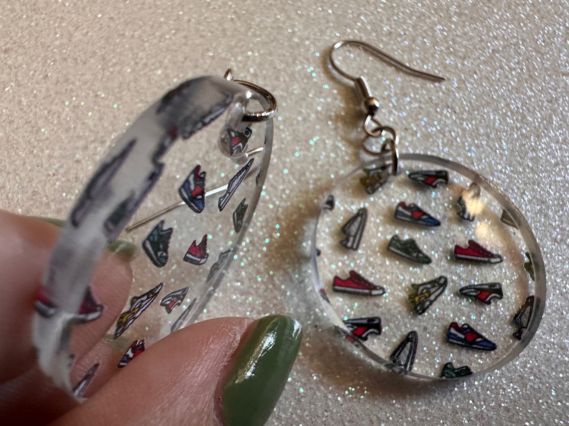 Running Shoes Earrings: Laser Cut Acrylic Shoes, Sports Shoes, Sneakers, Runner, Fashion, Track, Trainer, Sport, Best Gifts for Her/Him/Them
