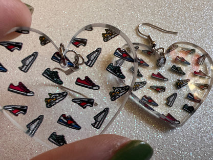 Running Shoes Earrings: Laser Cut Acrylic Shoes, Sports Shoes, Sneakers, Runner, Fashion, Track, Trainer, Sport, Best Gifts for Her/Him/Them