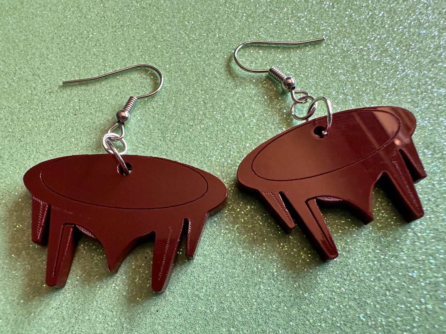 Samoan Style Tanoa Earrings: Laser Cut Acrylic Earrings, Kava, Hawaii, Polynesian Culture, Herb, Morning Brew, Gifts for Her/Him/Them