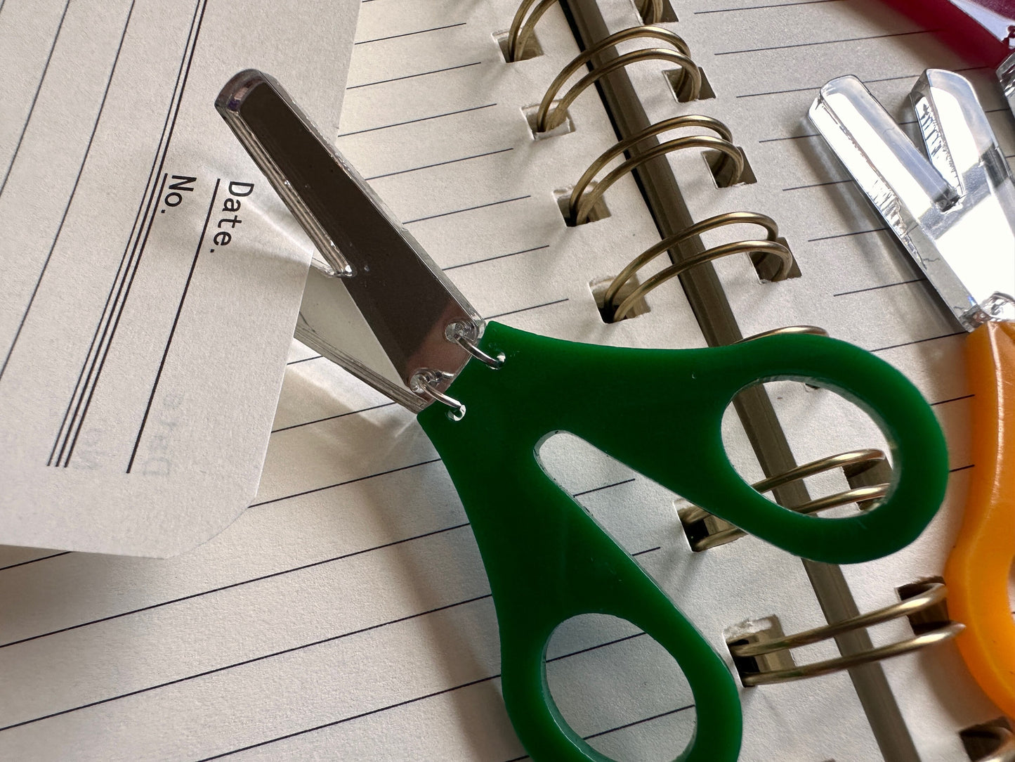 Scissor Earrings: Laser Cut Acrylic Scissors, Stationary, Teacher, Student, Craft, Art, Cut, Office, Back to School, Gifts for Her/Him/Them